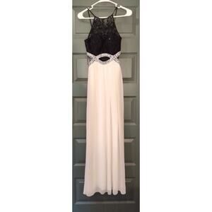 Speechless Black and White Dress